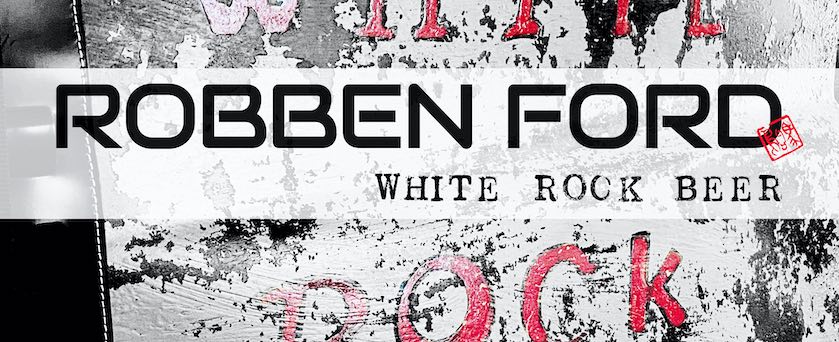 Robben Ford "White Rock Beer...8 Cents" single cover