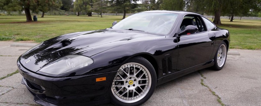 Eddie Van Halen 2000 Ferrari 550 Maranello photo