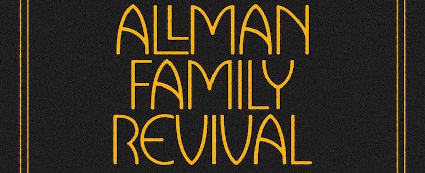 Allman Family Revival tour poster