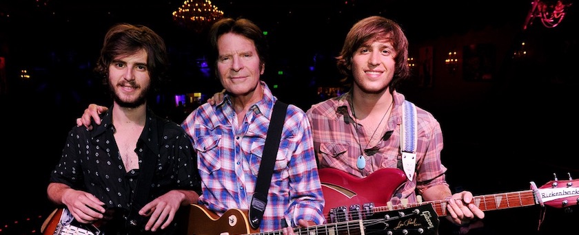 John Fogerty, Shayne and Tyler Fogerty photo