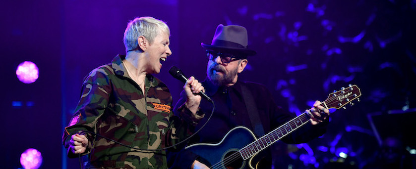 Annie Lennox, Dave Stewart, Songwriters Hall of Fame photo