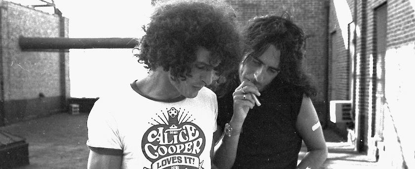 David Libert, Alice Cooper photo