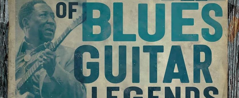 'The Ultimate Book of Blues Guitar Legends', book cover front