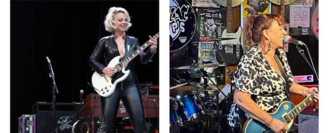 Ally Venable, Bonnie Raitt, Samantha Fish, Joanna Connor, photo, Top 20 Female Modern Blues Rock Guitarists