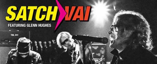 SATCHVAI BAND, "I Wanna Play My Guitar" feat. Glenn Hughes, single image